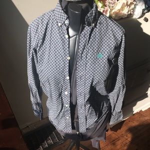 Cinch button down western style cowboy shirt